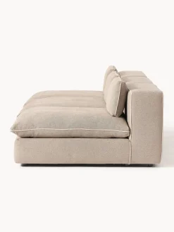 Sofás 3 Plazas|Sofás></noscript>Westwing Collection Sofá modular grande Felix (3 plazas) Tejido grueso beige