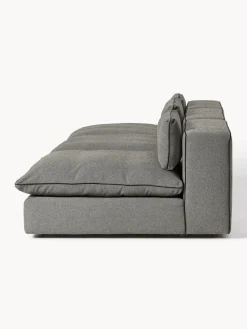 Sofás 3 Plazas|Sofás></noscript>Westwing Collection Sofá modular grande Felix (3 plazas) Tejido grueso gris oscuro