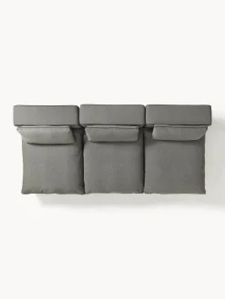 Sofás 3 Plazas|Sofás></noscript>Westwing Collection Sofá modular grande Felix (3 plazas) Tejido grueso gris oscuro