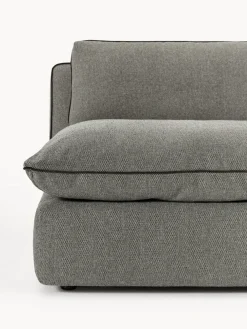 Sofás 3 Plazas|Sofás></noscript>Westwing Collection Sofá modular grande Felix (3 plazas) Tejido grueso gris oscuro