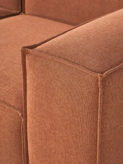 Sofás></noscript>Westwing Collection Sofá modular Lennon (3 plazas) Tejido terracota