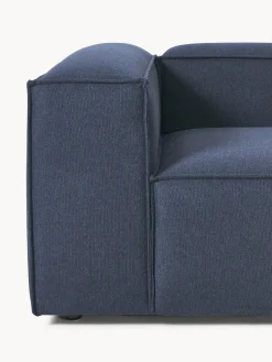 Sofás></noscript>Westwing Collection Sofá modular Lennon (3 plazas) Tejido azul oscuro