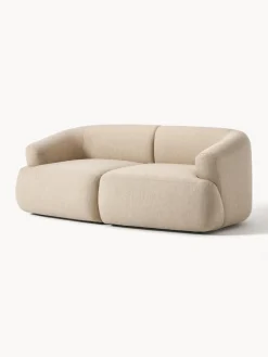 Sofás 2 Plazas|Sofás></noscript>Westwing Collection Sofá modular Sofia (2 plazas) Tejido grueso beige claro