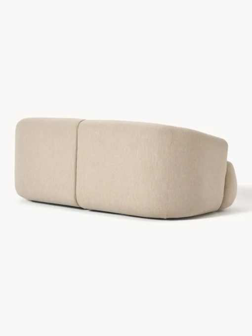 Sofás 2 Plazas|Sofás>Westwing Collection Sofá modular Sofia (2 plazas) Tejido grueso beige claro