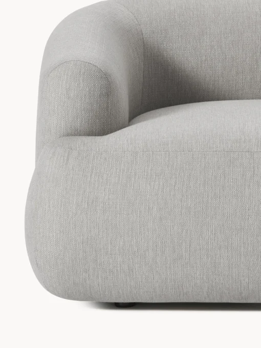Sofás 2 Plazas|Sofás>Westwing Collection Sofá modular Sofia (2 plazas) Tejido grueso gris