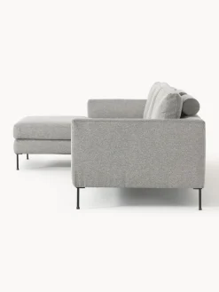 Sofás Rinconeras|Sofás></noscript>Westwing Collection Sofá rinconera Cucita (4 plazas) Tejido gris