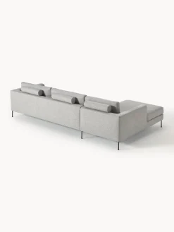Sofás Rinconeras|Sofás></noscript>Westwing Collection Sofá rinconera Cucita (4 plazas) Tejido gris