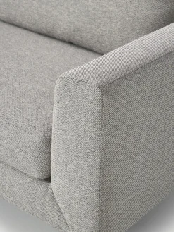 Sofás Rinconeras|Sofás></noscript>Westwing Collection Sofá rinconera Cucita (4 plazas) Tejido gris