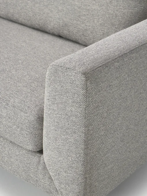 Sofás Rinconeras|Sofás>Westwing Collection Sofá rinconera Cucita (4 plazas) Tejido gris