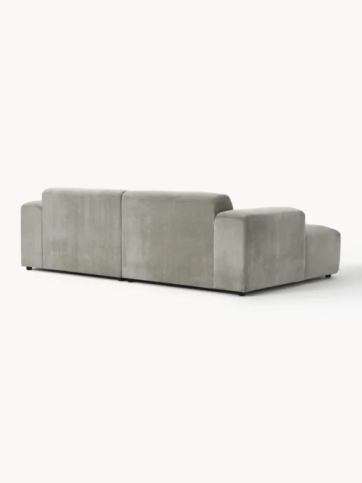 Sofás Rinconeras|Sofás>Westwing Collection Sofá rinconera de pana Melva (3 plazas) Pana gris