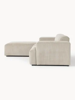 Discount Sofá rinconera de pana Melva (4 plazas) Sofás Rinconeras|Sofás