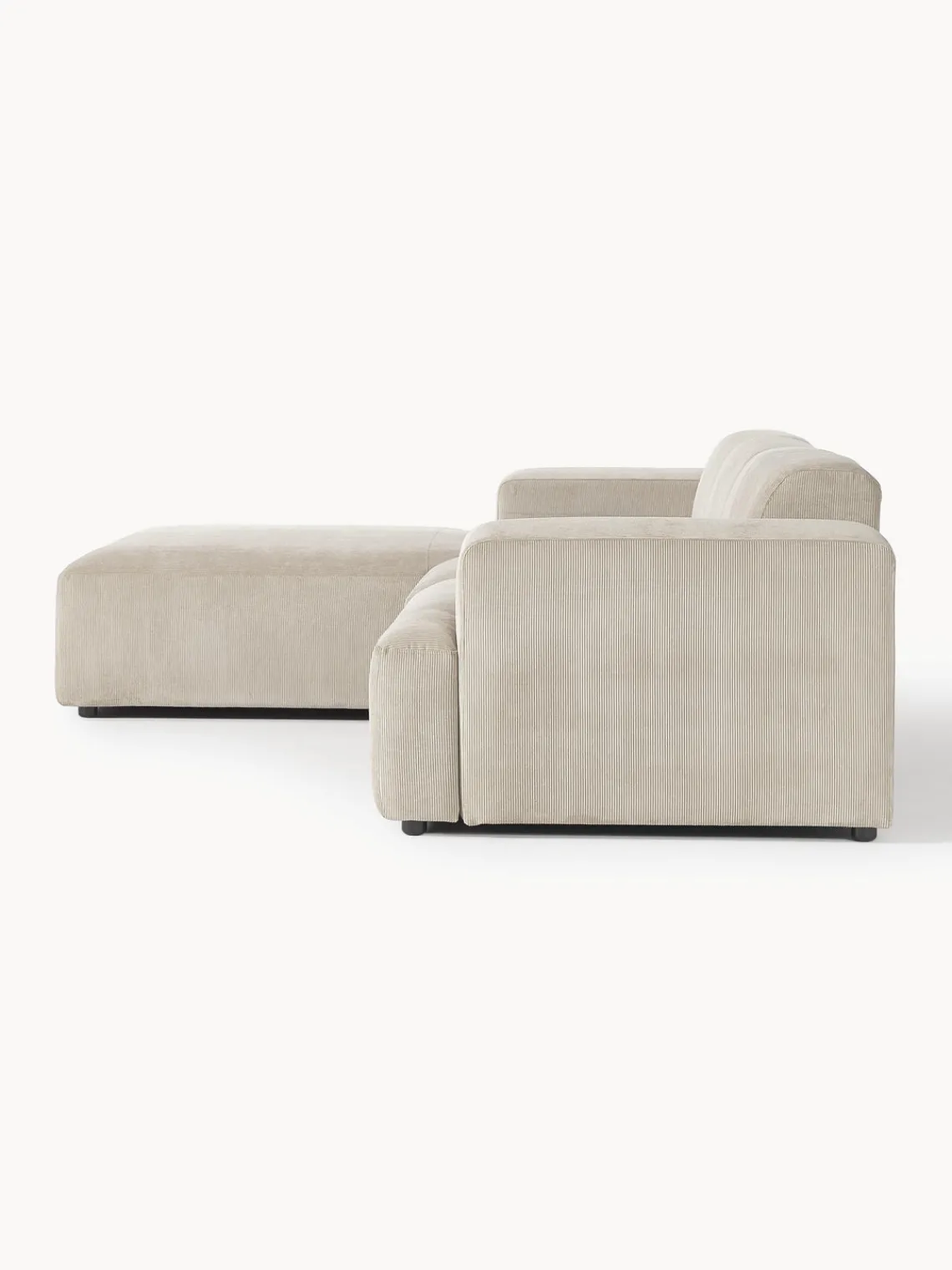 Discount Sofá rinconera de pana Melva (4 plazas) Sofás Rinconeras|Sofás