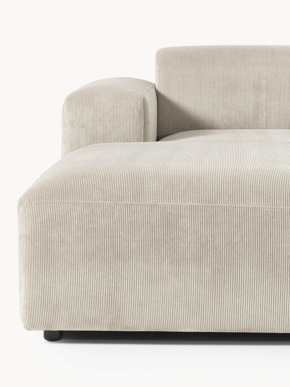 Discount Sofá rinconera de pana Melva (4 plazas) Sofás Rinconeras|Sofás