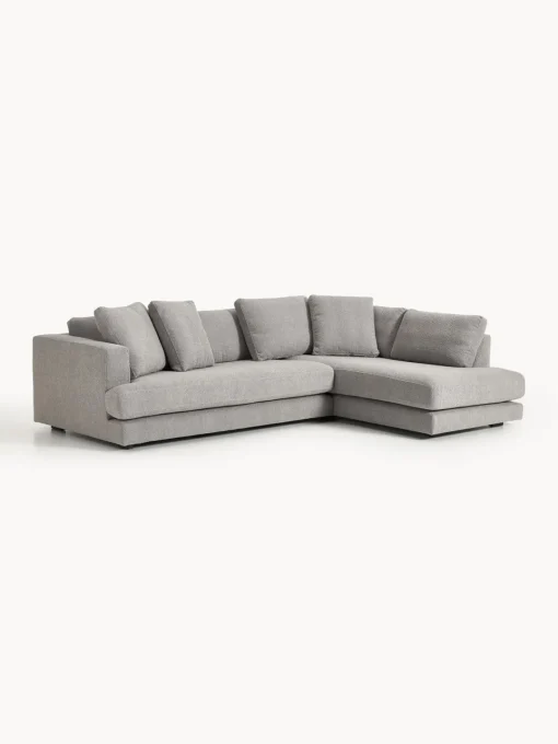 Discount Sofá rinconera en tejido bouclé Tribeca Sofás Rinconeras|Sofás