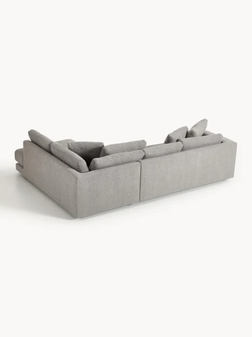 Discount Sofá rinconera en tejido bouclé Tribeca Sofás Rinconeras|Sofás