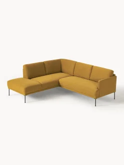 Sofás Rinconeras|Sofás></noscript>Westwing Collection Sofá rinconera Fluente Tejido ocre