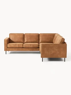 Hot Sofá rinconera grande de cuero reciclado Hunter Sofás Rinconeras|Sofás