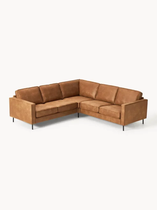 Hot Sofá rinconera grande de cuero reciclado Hunter Sofás Rinconeras|Sofás