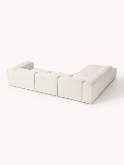 Sofás></noscript>Westwing Collection Sofá rinconera grande de mezcla de lino Lennon Mezcla de lino beige