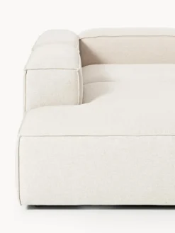 Sofás></noscript>Westwing Collection Sofá rinconera grande de mezcla de lino Lennon Mezcla de lino beige