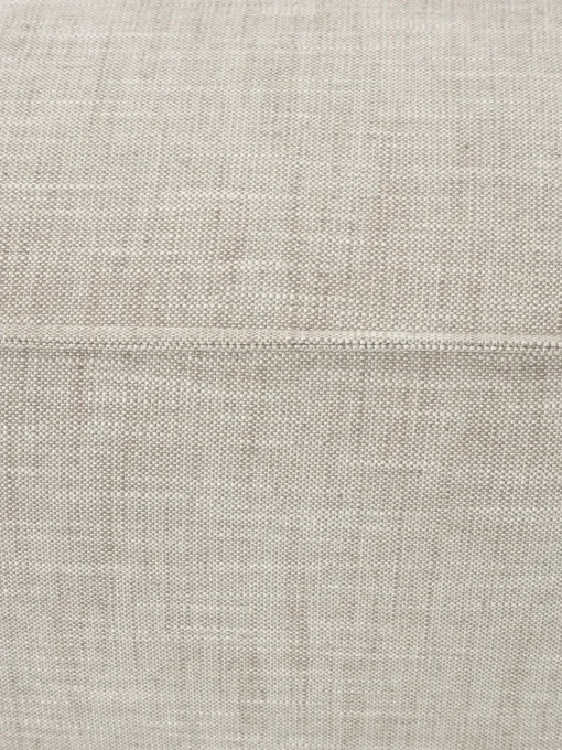 Sofás>Westwing Collection Sofá rinconera grande de mezcla de lino Lennon Mezcla de lino gris