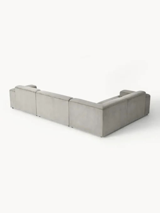 Sofás Rinconeras|Sofás>Westwing Collection Sofá rinconera grande de pana Melva (4 plazas) Pana gris