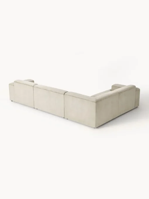 Sofás Rinconeras|Sofás>Westwing Collection Sofá rinconera grande de pana Melva (4 plazas) Pana beige claro