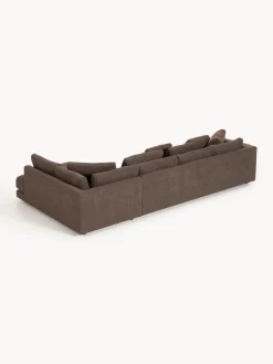 Clearance Sofá rinconera grande en tejido bouclé Tribeca Sofás Rinconeras|Sofás
