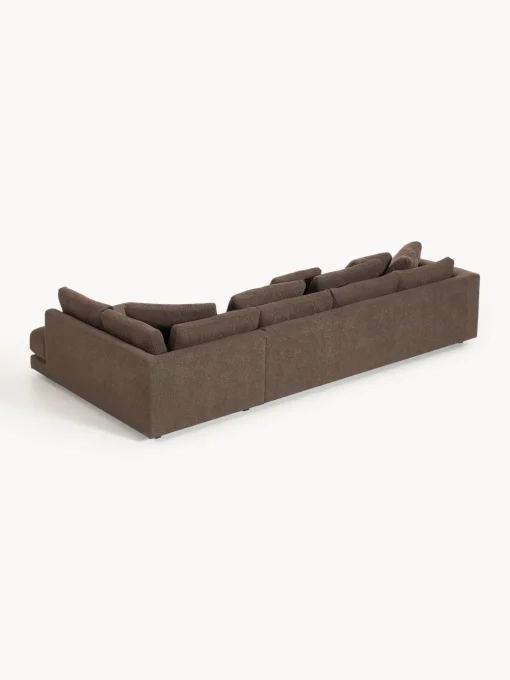 Clearance Sofá rinconera grande en tejido bouclé Tribeca Sofás Rinconeras|Sofás