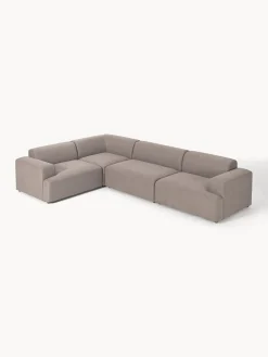 Sofás Rinconeras|Sofás>Westwing Collection Sofá rinconera grande Melva (4 plazas) Tejido taupe