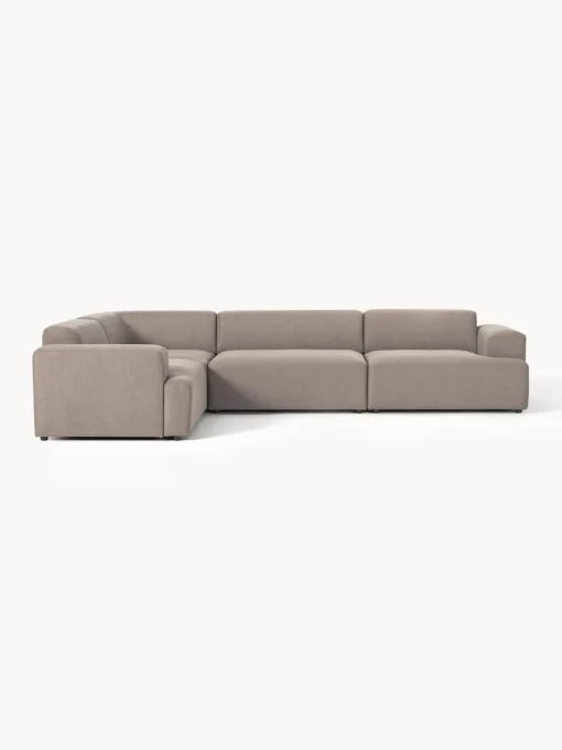 Sofás Rinconeras|Sofás>Westwing Collection Sofá rinconera grande Melva (4 plazas) Tejido taupe