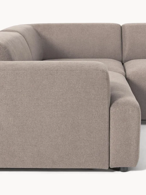 Sofás Rinconeras|Sofás>Westwing Collection Sofá rinconera grande Melva (4 plazas) Tejido taupe