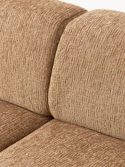 Sofás Rinconeras|Sofás>Westwing Collection Sofá rinconera grande Melva (4 plazas) Chenilla marrón