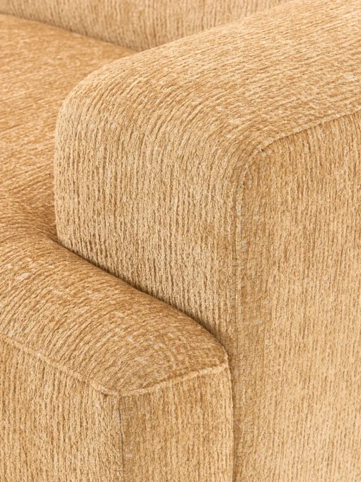 Sofás Rinconeras|Sofás>Westwing Collection Sofá rinconera grande Melva Chenilla mostaza