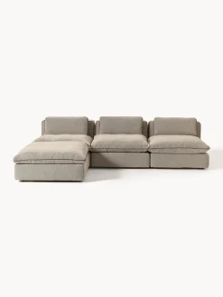 Discount Sofá rinconera grande modular con reposapiés Felix Sofás Rinconeras|Sofás