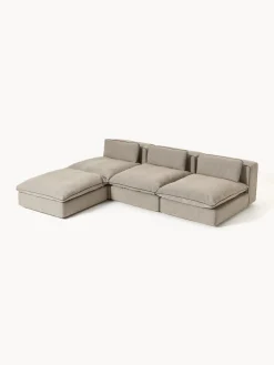 Discount Sofá rinconera grande modular con reposapiés Felix Sofás Rinconeras|Sofás