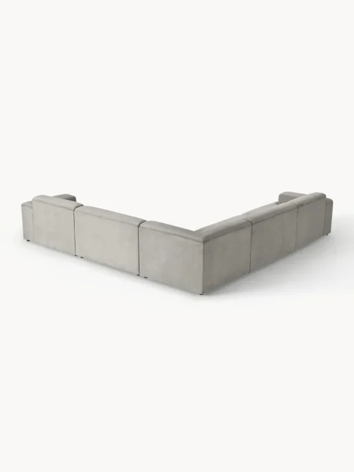 Sofás Rinconeras|Sofás>Westwing Collection Sofá rinconera longue grande de pana Melva Pana gris