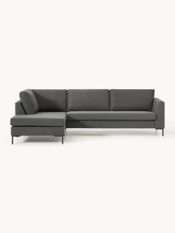 Sofás Rinconeras|Sofás>Westwing Collection Sofá rinconera Luna Tejido gris oscuro