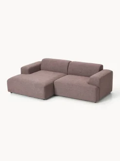 Sofás Rinconeras|Sofás></noscript>Westwing Collection Sofá rinconera Melva (3 plazas) Tejido rosa palo