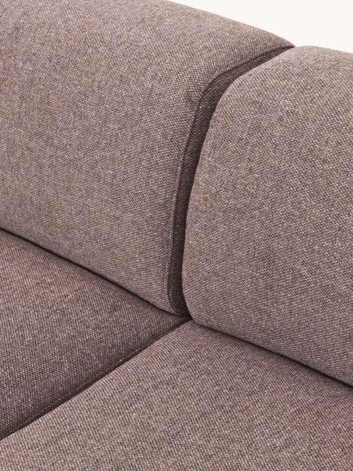 Sofás Rinconeras|Sofás>Westwing Collection Sofá rinconera Melva (3 plazas) Tejido rosa palo