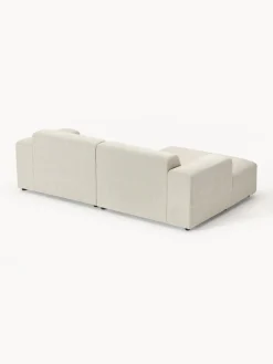 Sofás Rinconeras|Sofás></noscript>Westwing Collection Sofá rinconera Melva (3 plazas) Tejido beige claro