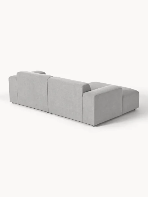Sofás Rinconeras|Sofás>Westwing Collection Sofá rinconera Melva (3 plazas) Tejido gris claro