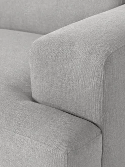 Sofás Rinconeras|Sofás></noscript>Westwing Collection Sofá rinconera Melva (3 plazas) Tejido gris claro