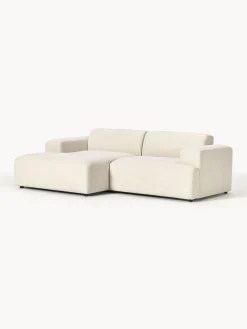 Sofás Rinconeras|Sofás></noscript>Westwing Collection Sofá rinconera Melva (3 plazas) Tejido blanco Off White