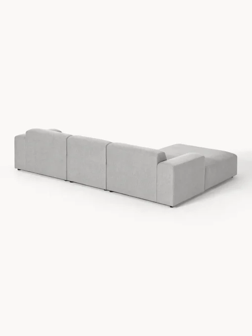 Sofás Rinconeras|Sofás>Westwing Collection Sofá rinconera Melva (4 plazas) Tejido gris claro