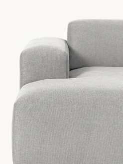 Sofás Rinconeras|Sofás></noscript>Westwing Collection Sofá rinconera Melva (4 plazas) Tejido gris claro