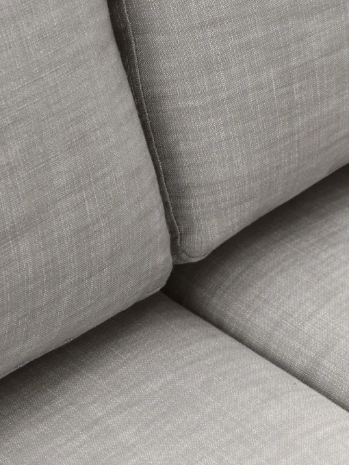 Sofás Rinconeras|Sofás>Westwing Collection Sofá rinconera modular con tapizado desenfundable Russell Tejido gris jaspeado