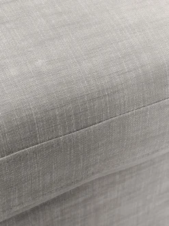 Sofás Rinconeras|Sofás></noscript>Westwing Collection Sofá rinconera modular con tapizado desenfundable Russell Tejido gris jaspeado