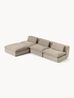 Clearance Sofá rinconera modular con reposapiés izquierdo/derecho Felix Sofás Rinconeras|Sofás