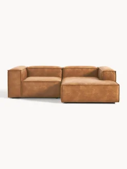 Online Sofá rinconera modular de cuero Lennon Sofás
